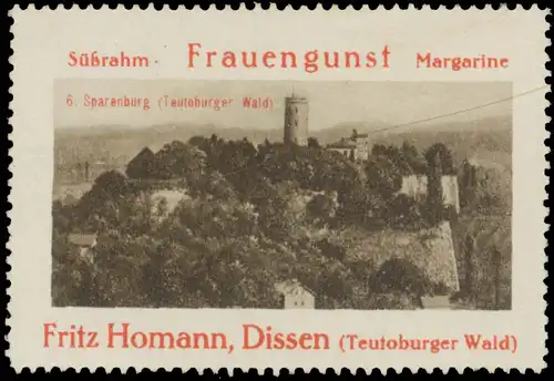 Sparenburg im Teutoburger Wald