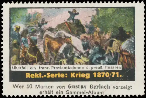 Ãberfall einer franz. Proviantkolonne durch preuÃische Husaren