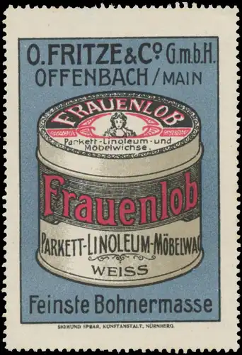 Parkett Linoleum MÃ¶belwachs Frauenlob