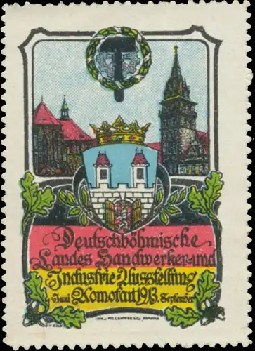 Deutschböhmische Landes Handwerker - und Industrie Ausstellung