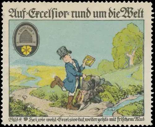Auf Excelsior rund um die Welt