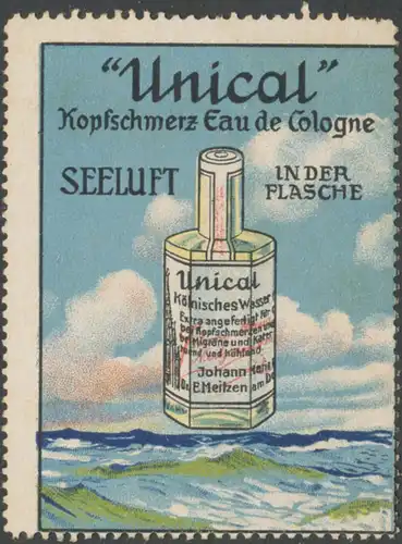 Unical Kopfschmerz Eau de Cologne Seeluft