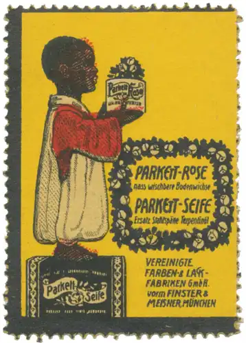 Parkett Rose Seife
