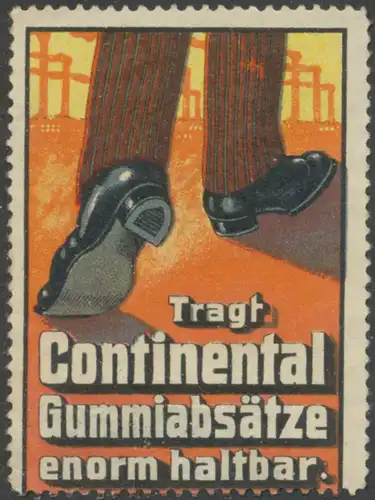 Tragt Continental Gummiabsätze enorm haltbar