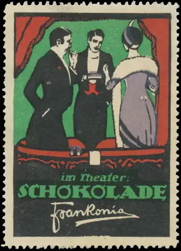 Frankonia Schokolade im Theater