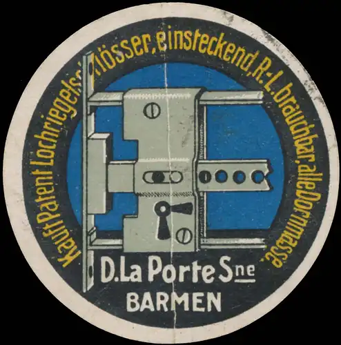 Kauft Patent LochriegelschlÃ¶sser