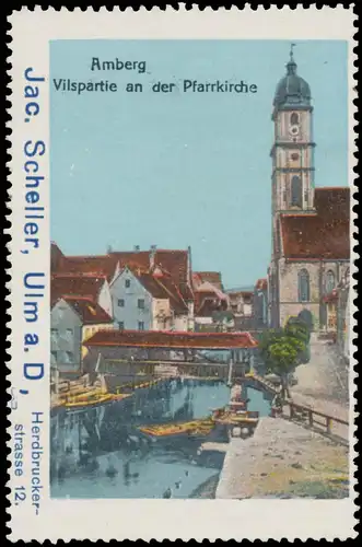 Vilspartie an der Pfarrkirche