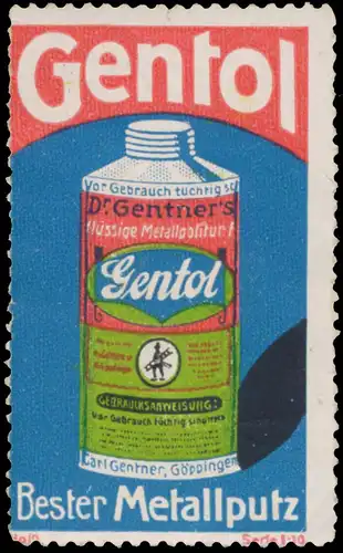 Gentol bester Metallputz