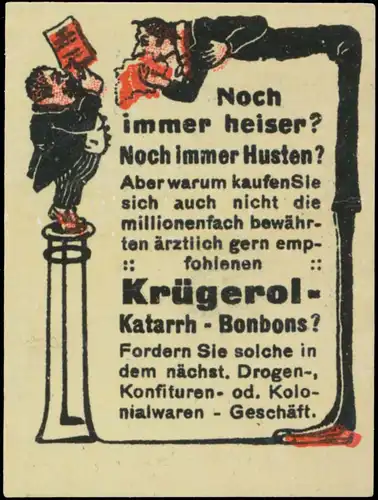 Noch immer heiser ? Noch immer Husten ?