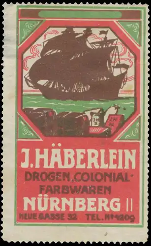 Drogen, Colonialfarbwaren