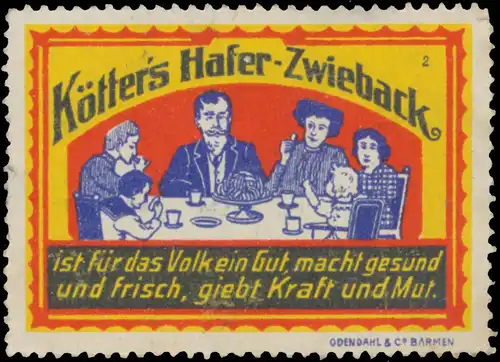 Kötters Hafer-Zwieback