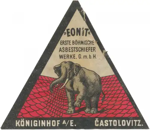 Eonit Asbestschiefer