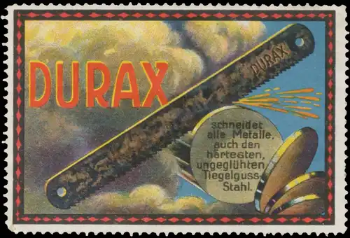 Durax SÃ¤geblatt schneidet alle Metalle auch den hÃ¤rtesten Stahl