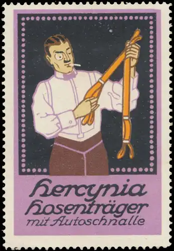 Hercynia HosentrÃ¤ger mit Autoschnalle