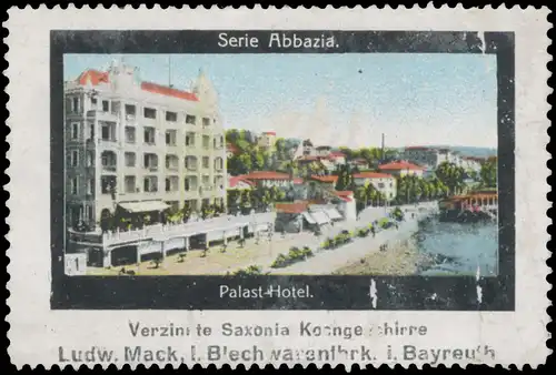 Palast-Hotel in Abbazia