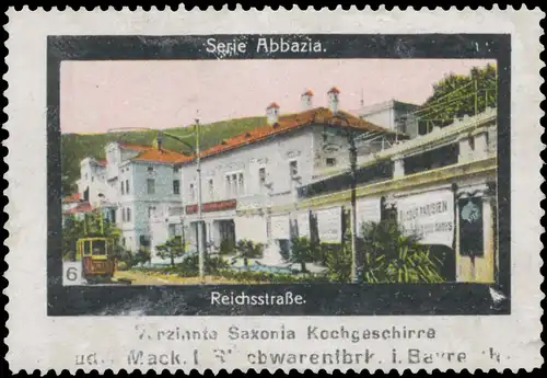 ReichsstraÃe in Abbazia