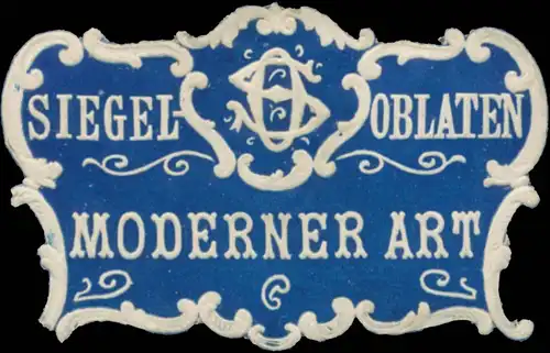 Siegeloblaten moderner Art