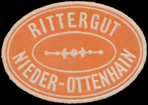 Rittergut Nieder-Ottenhain