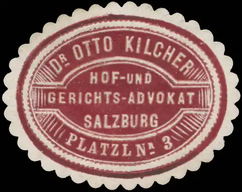Rechtsanwalt Dr. Otto Kilcher