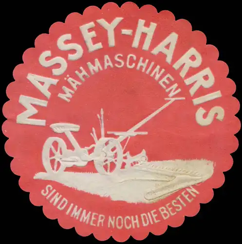 Massey-Harris MÃ¤hmaschinen sind immer noch die Besten