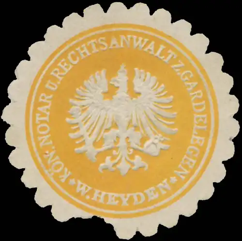 K. Notar & Rechtsanwalt W. Heyden