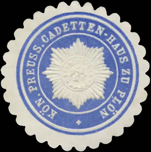 K.Pr. Cadetten-Haus zu PlÃ¶n