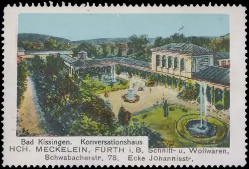 Konversationshaus in Bad Kissingen