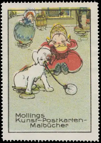 Mollings Kunst-Postkarten-MalbÃ¼cher