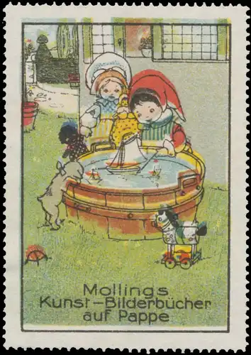 Mollings Kunst-Bilderbücher auf Pappe