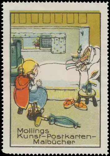 Mollings Kunst-Postkarten-MalbÃ¼cher