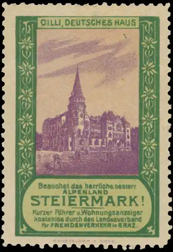 Cilli, Deutsches Haus