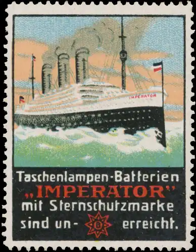 Taschenlampen-Batterien Imperator