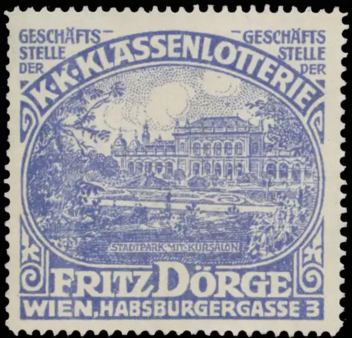 Stadtpark mit Kursalon