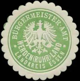 Bürgermeister-Amt Werden/Ruhr-Land