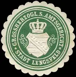 Grossherzoglich Sächsisches Amtsgericht - Stadt Lengsfeld