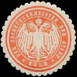 Der OberbÃ¼rgermeister der Stadt KÃ¶ln