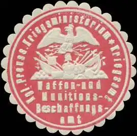 K.Pr. Kriegsministerium Kriegsamt Waffen- und Munitionsbeschaffungsamt