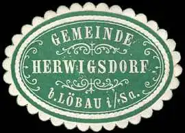 Gemeinde Herwigsdorf bei Löbau in Sachsen