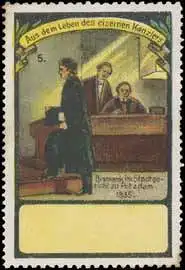 Bismarck im Stadtgericht zu Potsdam 1835