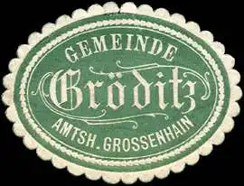 Gemeinde GrÃ¶ditz - Amtsh. Grossenhain