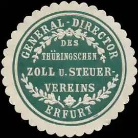 General-Director des ThÃ¼ringischen Zoll und Steuervereins