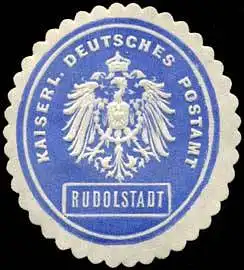 Kaiserl. Deutsches Postamt Rudolstadt