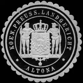 Koeniglich Preussisches Landgericht - Altona