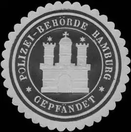 Gepfändet Polizei-Behörde Hamburg
