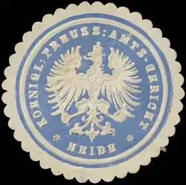 K. Pr. Amtsgericht Heide