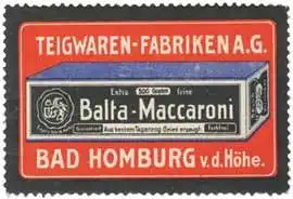 Balta-Makkaroni Nudeln