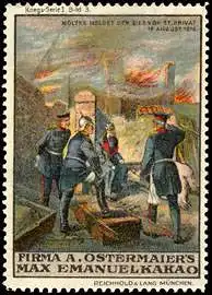 Moltke meldet den Sieg von St. Privat