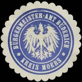 Bürgermeister-Amt Büderich Kreis Moers
