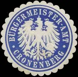 BÃ¼rgermeister-Amt Cronenberg/Wuppertal
