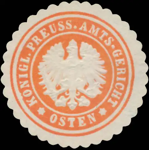 K.Pr. Amtsgericht Osten